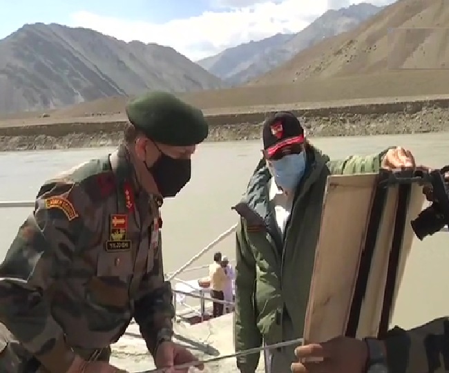 In Pictures: PM Modi Takes Stock of Situation At Ground Zero In Leh, Ladakh